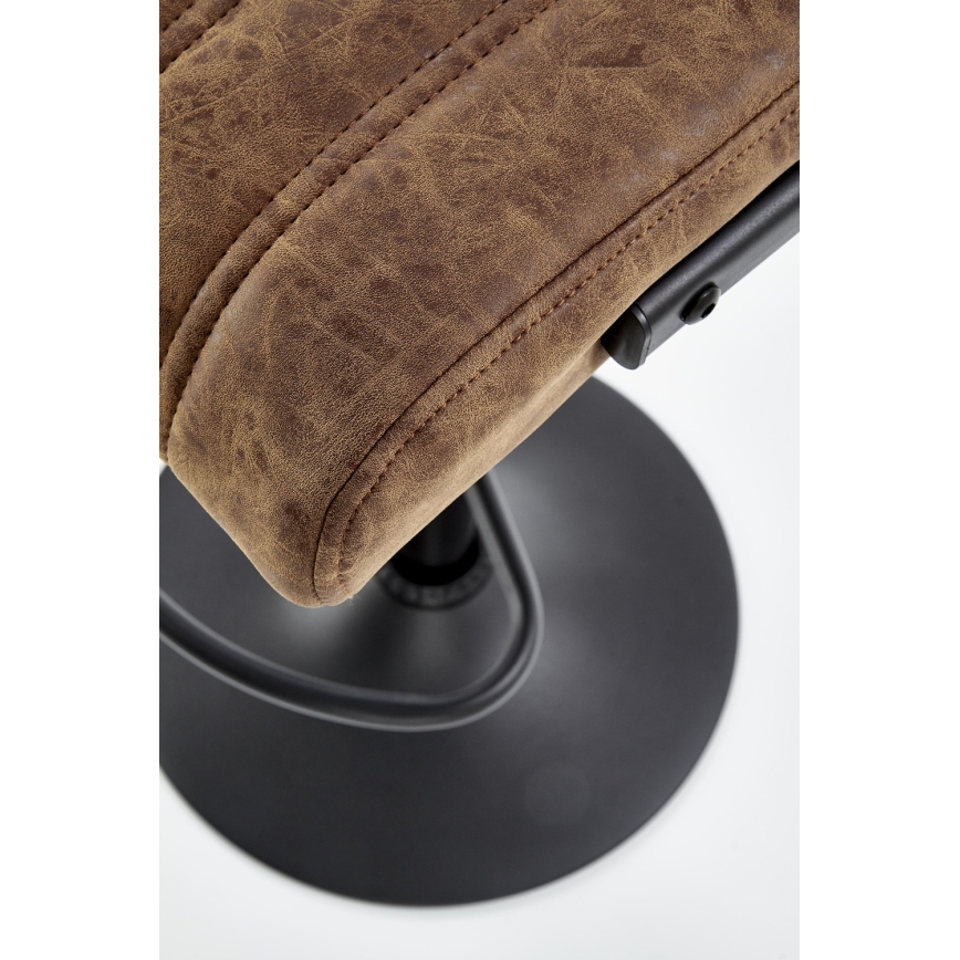 Baaritool 109x46 cm must/pruun