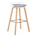 Baaritool 81x51 cm beež/valge