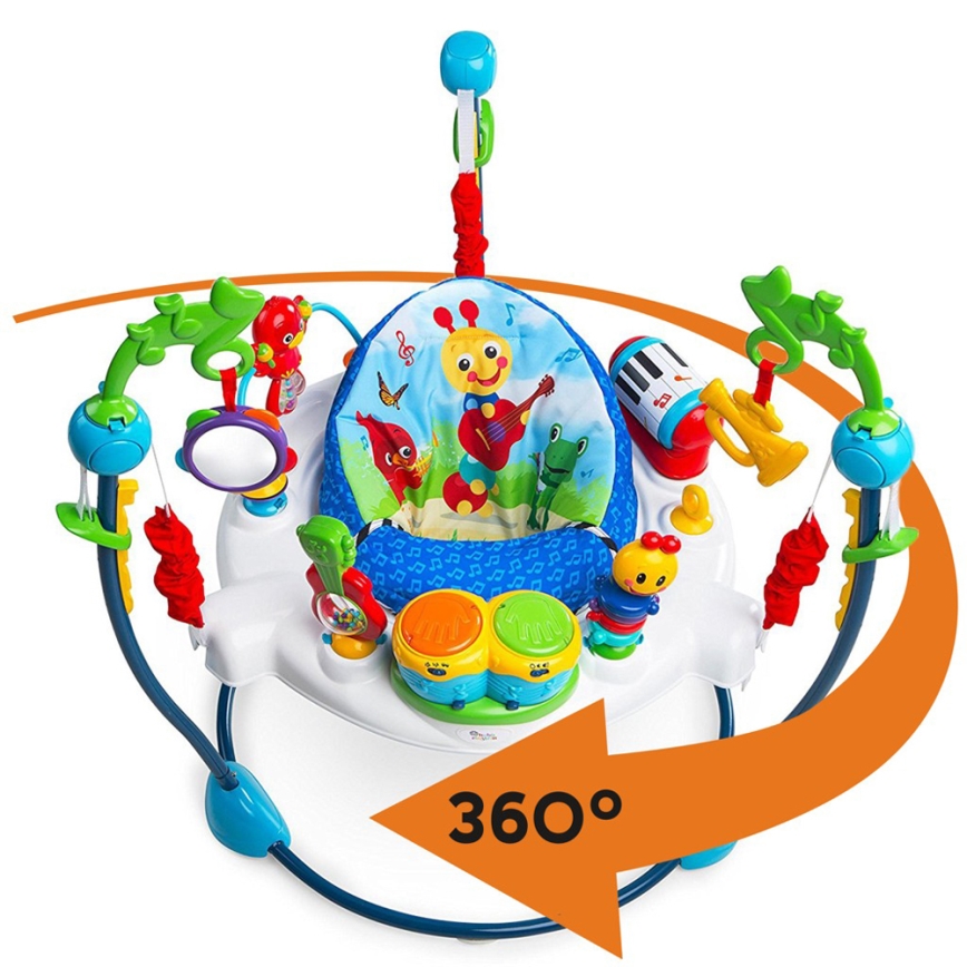 Baby Einstein - Hüppekiik 2in1 NEIGHBORHOOD SYMPHONY 3xAA