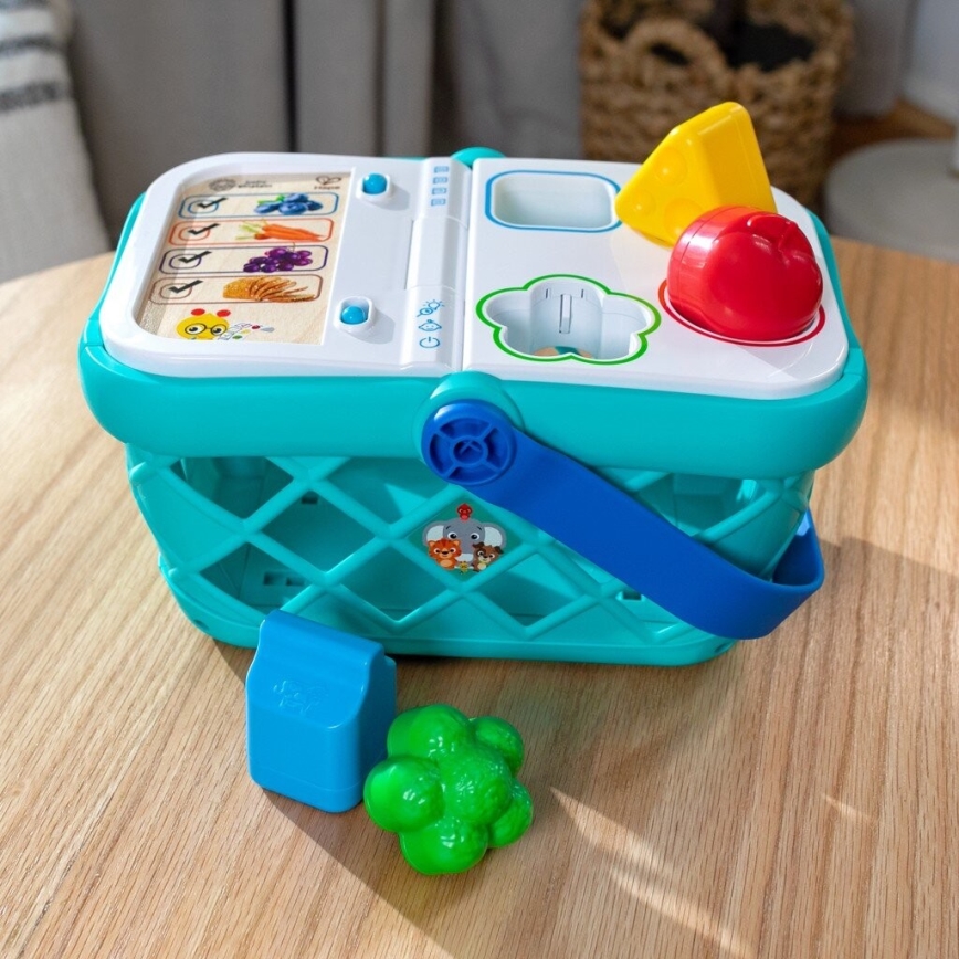 Baby Einstein - Laste interaktiivne ostukorv MAGIC TOUCH HAPE 3xAAA