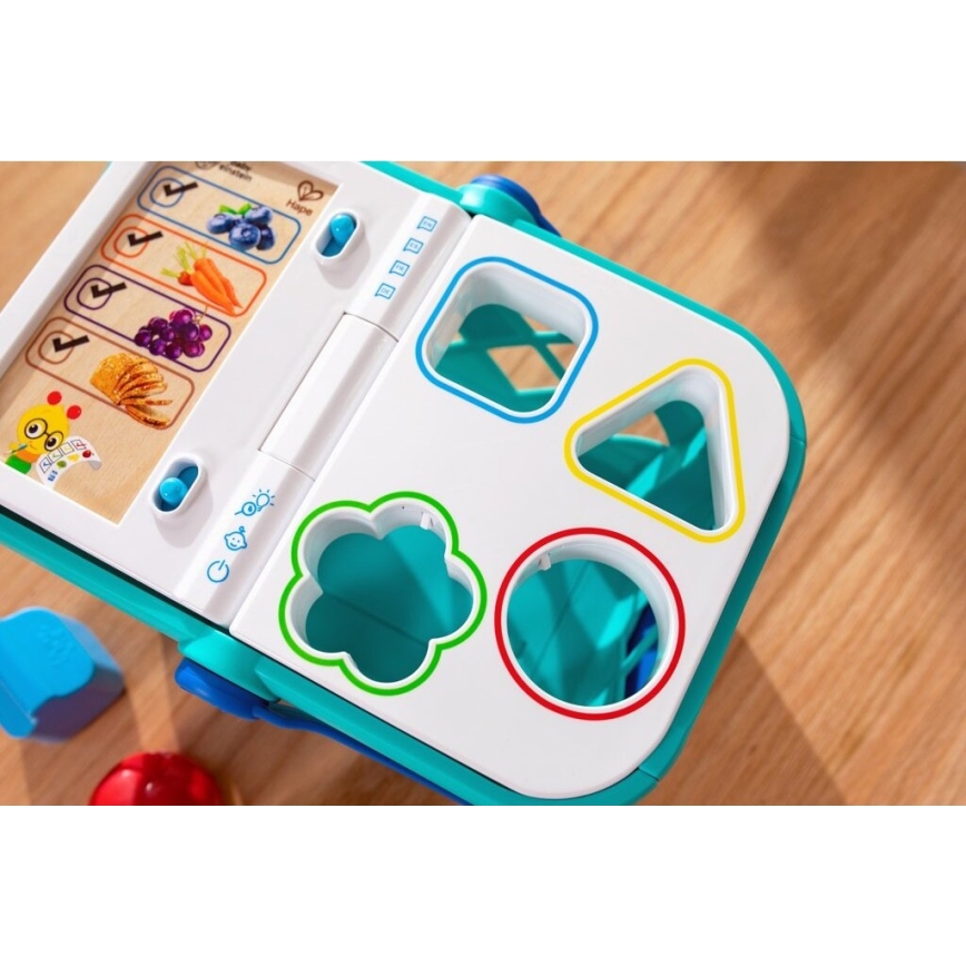 Baby Einstein - Laste interaktiivne ostukorv MAGIC TOUCH HAPE 3xAAA