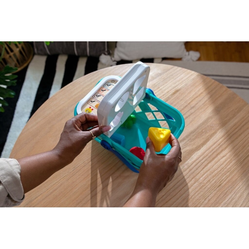 Baby Einstein - Laste interaktiivne ostukorv MAGIC TOUCH HAPE 3xAAA
