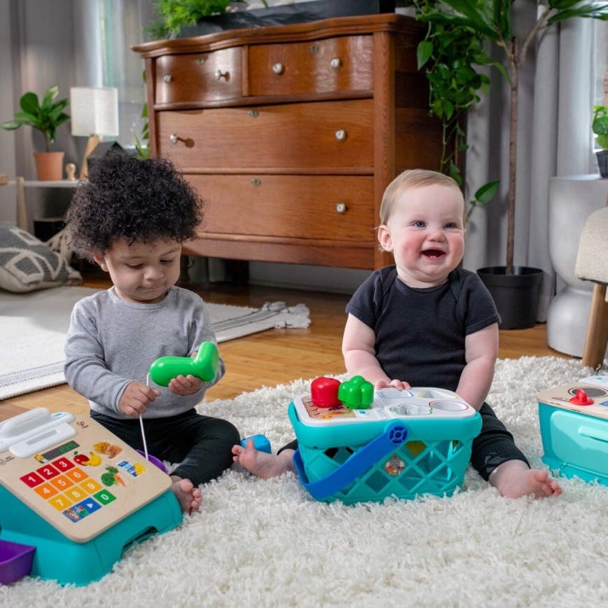 Baby Einstein - Laste interaktiivne ostukorv MAGIC TOUCH HAPE 3xAAA