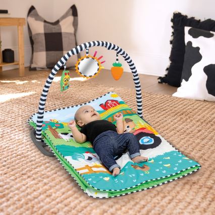 Baby Einstein - laste mängumatt BUSY BARNYARD 4xAA