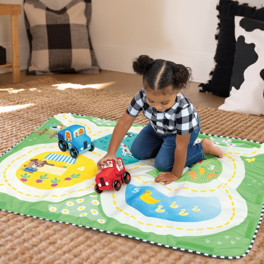 Baby Einstein - laste mängumatt BUSY BARNYARD 4xAA