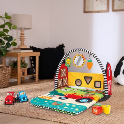 Baby Einstein - laste mängumatt BUSY BARNYARD 4xAA
