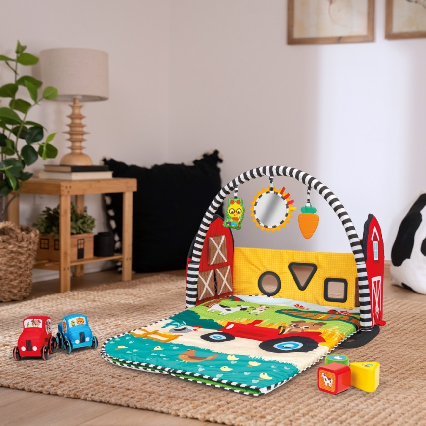Baby Einstein - laste mängumatt BUSY BARNYARD 4xAA
