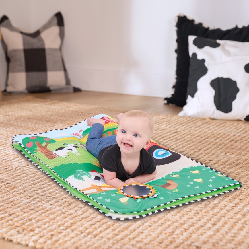 Baby Einstein - laste mängumatt BUSY BARNYARD 4xAA