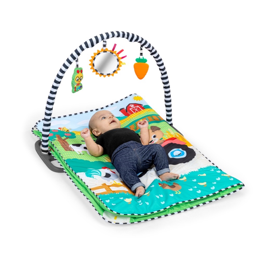 Baby Einstein - laste mängumatt BUSY BARNYARD 4xAA