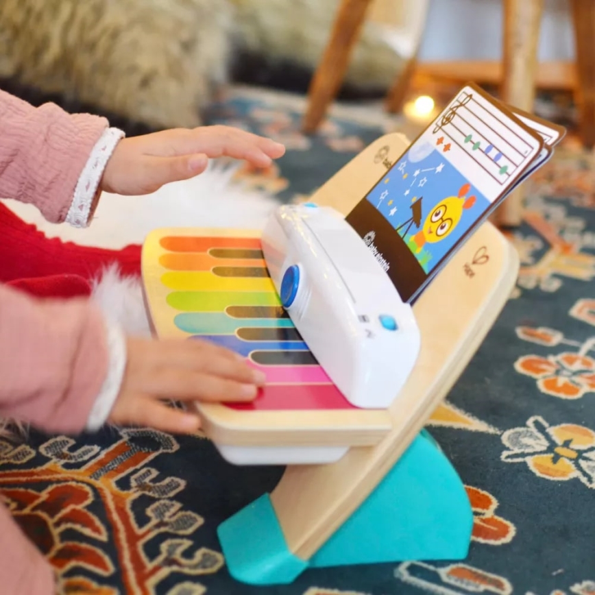Baby Einstein - Puidust muusikaline mänguasi MAGIC TOUCH 3xAA klaver
