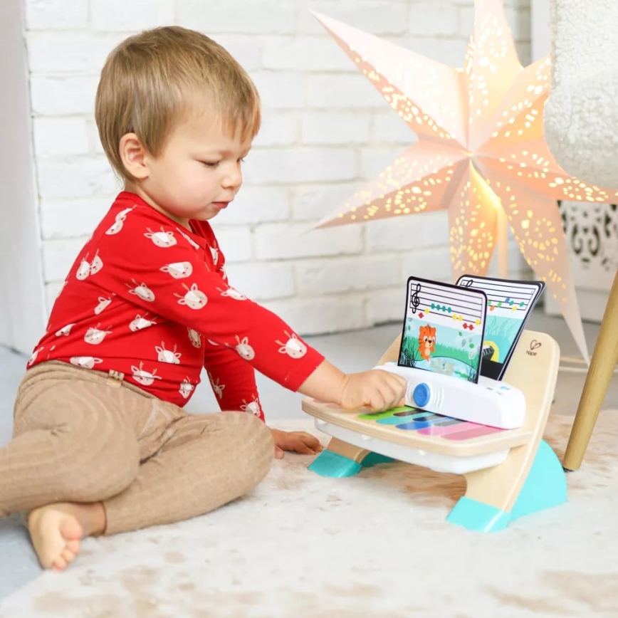 Baby Einstein - Puidust muusikaline mänguasi MAGIC TOUCH 3xAA klaver
