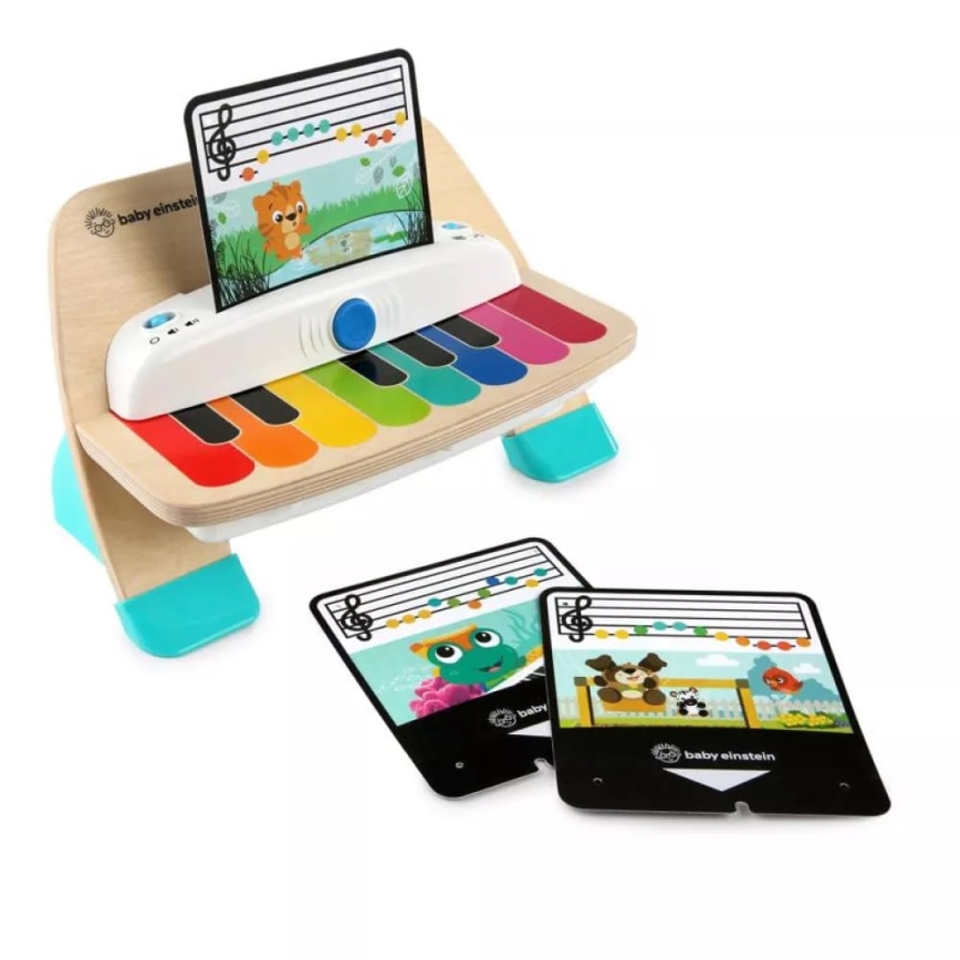 Baby Einstein - Puidust muusikaline mänguasi MAGIC TOUCH 3xAA klaver