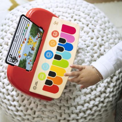 Baby Einstein - Puidust muusikaline mänguasi MAGIC TOUCH mängupiano 3xAA