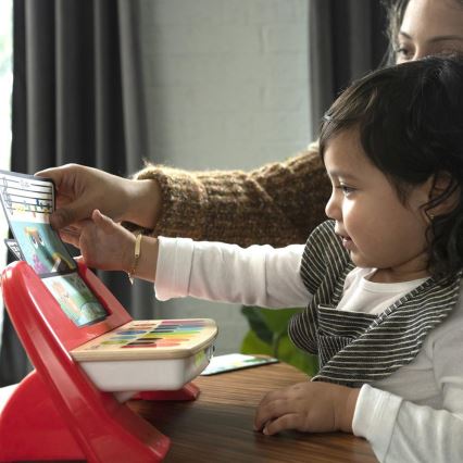 Baby Einstein - Puidust muusikaline mänguasi MAGIC TOUCH mängupiano 3xAA