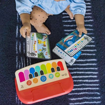 Baby Einstein - Puidust muusikaline mänguasi MAGIC TOUCH mängupiano 3xAA