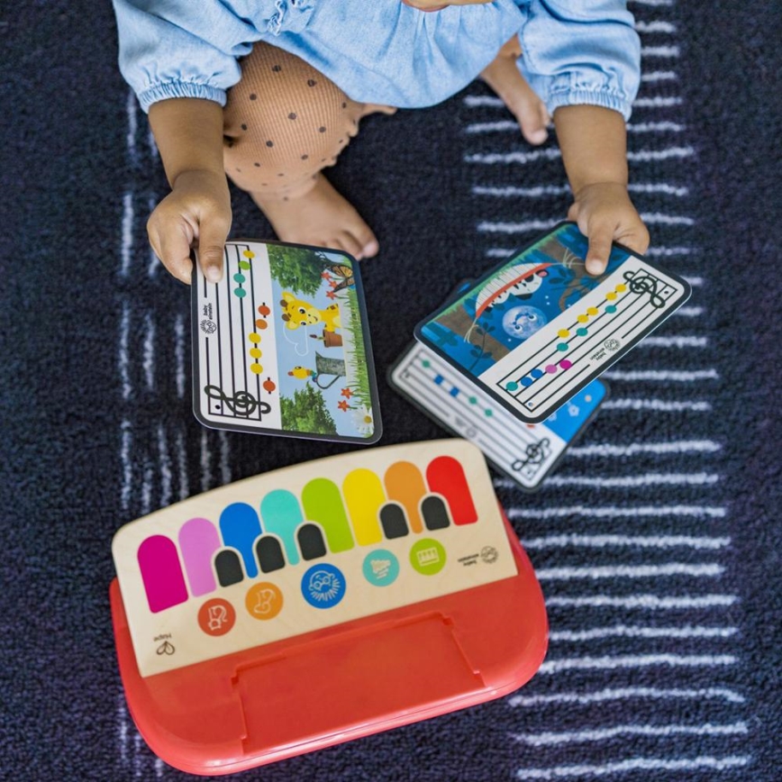 Baby Einstein - Puidust muusikaline mänguasi MAGIC TOUCH mängupiano 3xAA