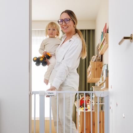 BabyOno - Turvavärav 75-96 cm valge