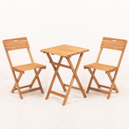 Balkonikomplekt patjadega, pöök