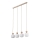 BALLO ripplamp kaabliga 4xE14/10W/230V beež
