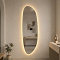 Baltica Design - LED vannitoa seinale kinnitatav peegel tagantvalgustusega STONE FLUID LED/15W/230V 2700K 155x50 cm IP65