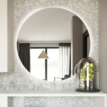 Baltica Design - LED-vannitoa seinapeegel taustvalgustusega BRIGHT LED/15W/230V 6500K läbimõõt 70 cm IP65