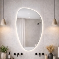 Baltica Design - LED vannitoa seinapeegel taustvalgustusega STONE FLUID LED/15W/230V 4500K 92x55 cm IP65