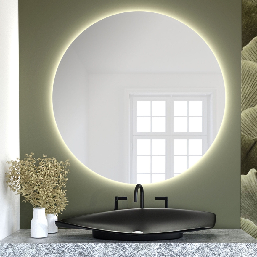 Baltica Design - LED-vannitoa seinapeegel taustvalgustusega BRIGHT LED/15W/230V 3000K läbimõõt 80 cm IP65