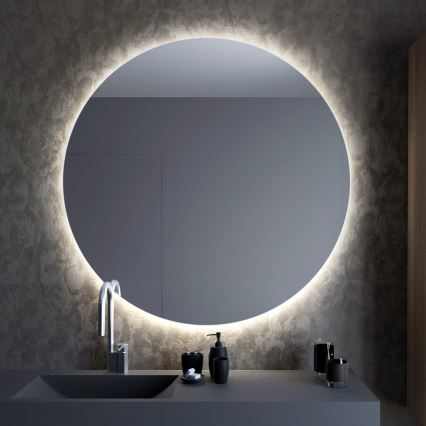 Baltica Design - Seinale paigaldatav LED-vannitoa peegel taustvalgustusega BRIGHT LED/15W/230V 4500K Ø 60 cm IP65