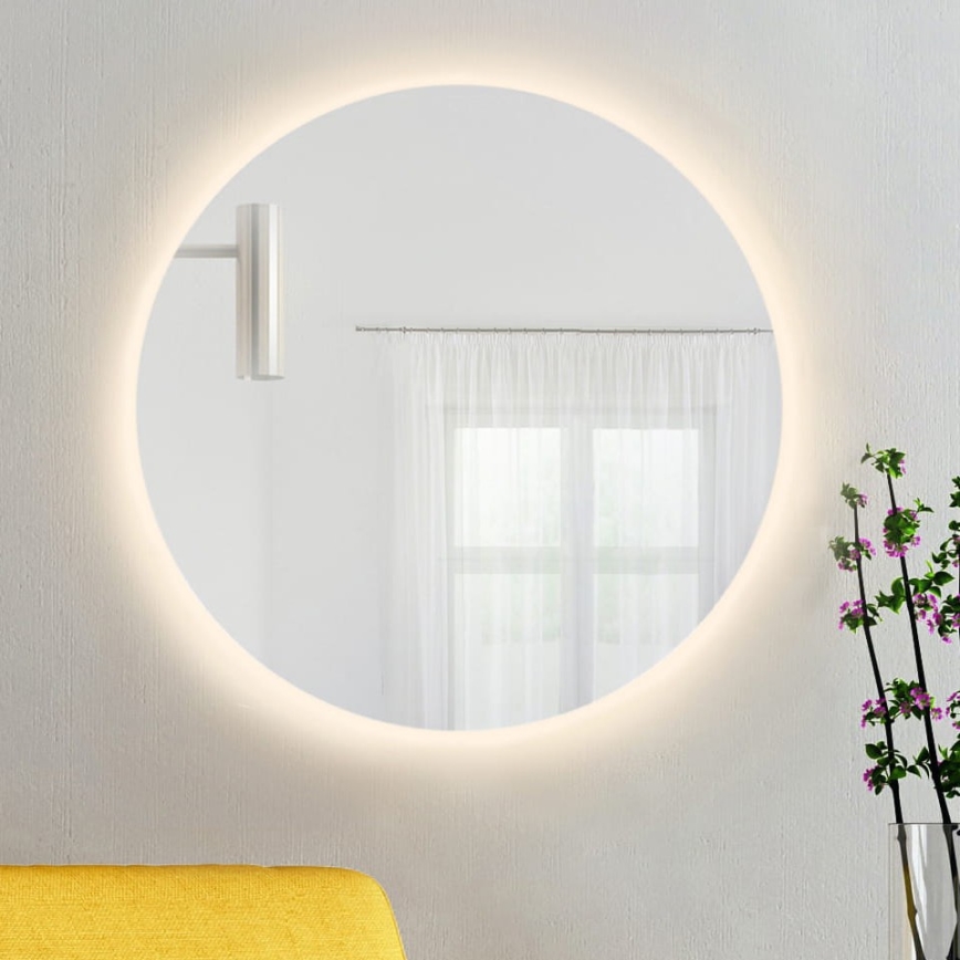 Baltica Design - vannitoa seinapeegel LED-taustvalgustusega BRIGHT, 15W/230V, 3000K, Ø 100 cm, IP65