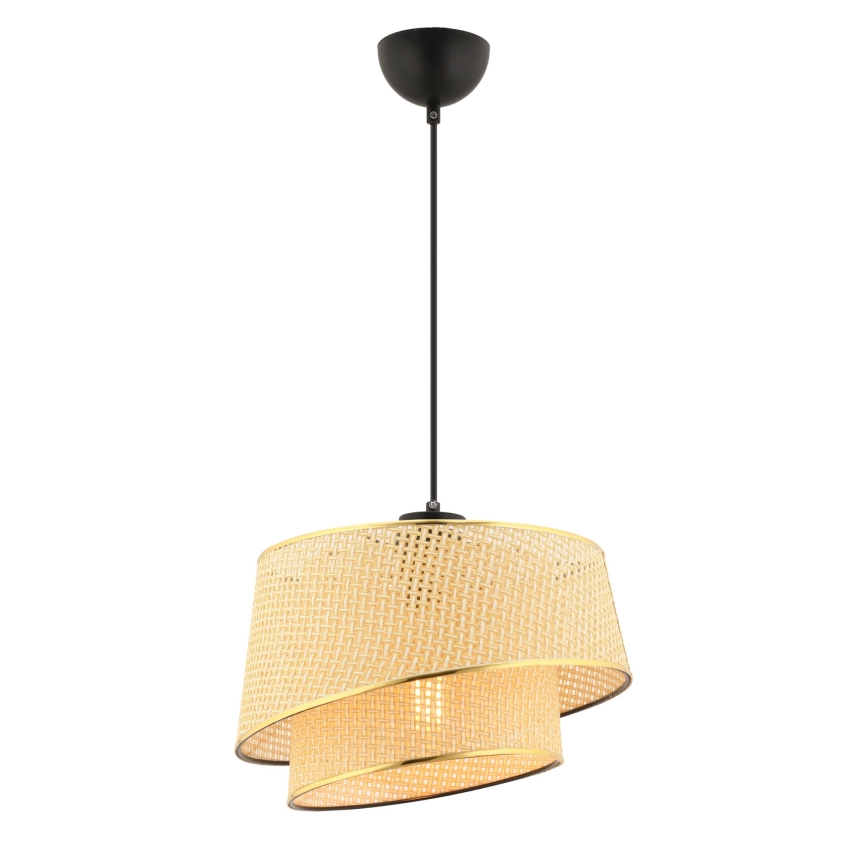 BARETTE 1xE27/60W/230V pruun/kuld riputav lamp
