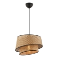 BARETTE 1xE27/60W/230V pruun/must ripplamp