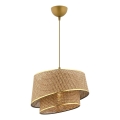 BARETTE ripplamp 1xE27/60W/230V pruun/kuld
