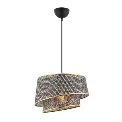 BARETTE Riputatud Valguspädevus 1xE27/60W/230V Hall/Kuld