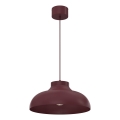 BASCA rippvalgusti kaabliga 1xE27/15W/230V burgundipunane
