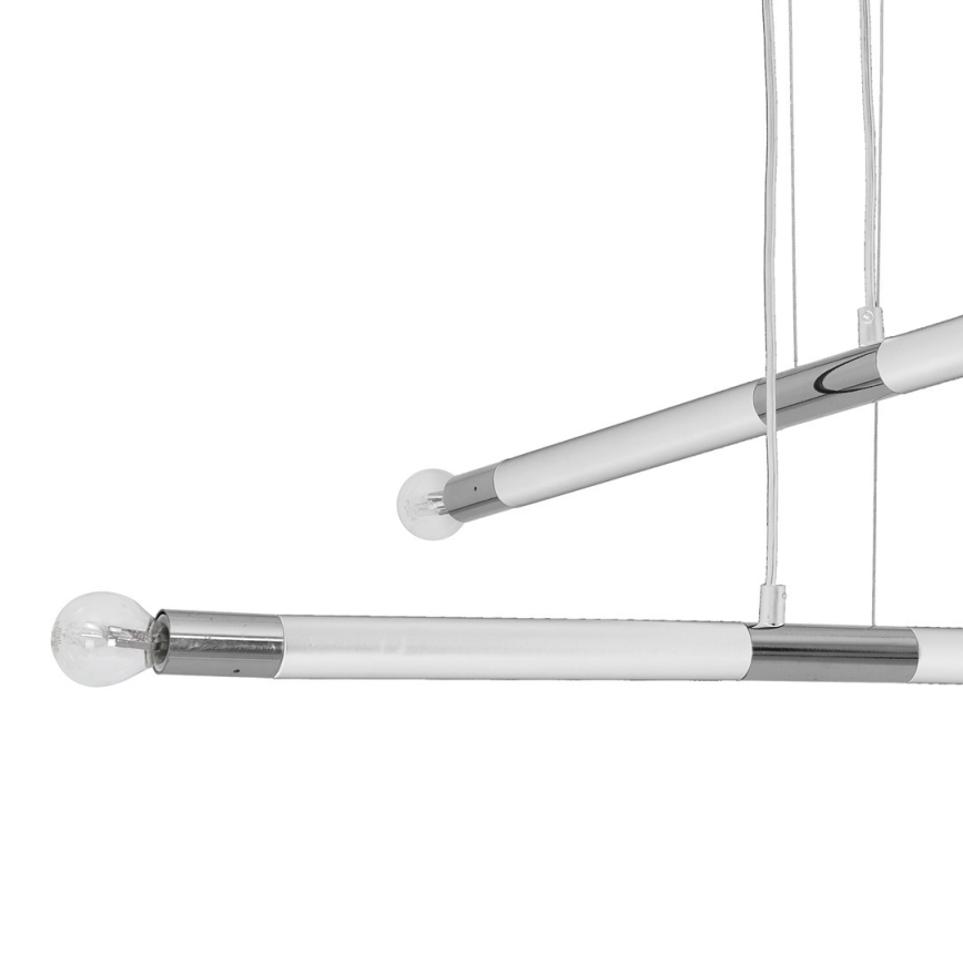 BASTONE WHITE - Lühter 4xE14/40W/230V