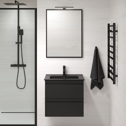 BATH DELUXE 01-060-05-02-00 - Vannituba peegel BORGSTED 60x80 cm must