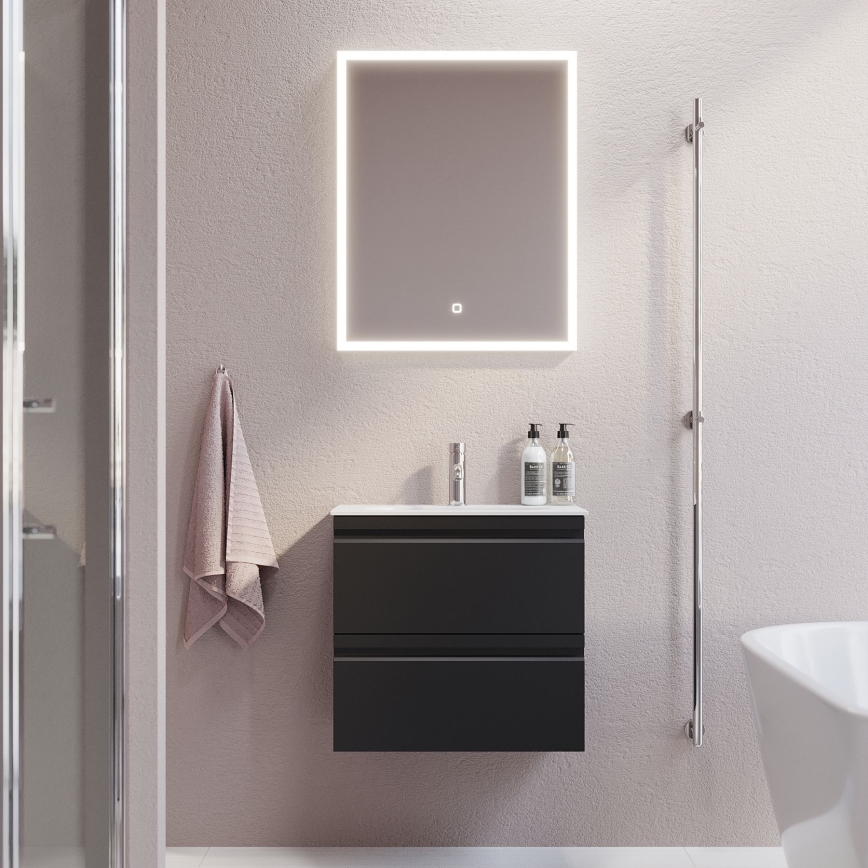 BATH DELUXE 01-060-07-58-00 - LED Vannitoapeegel taustvalgustusega FORNAES LED/14,3W/230V IP44