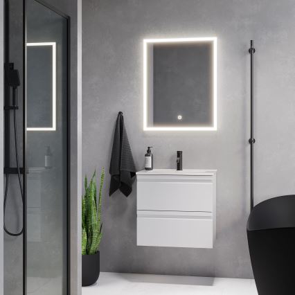 BATH DELUXE 01-060-07-58-00 - LED Vannitoapeegel taustvalgustusega FORNAES LED/14,3W/230V IP44
