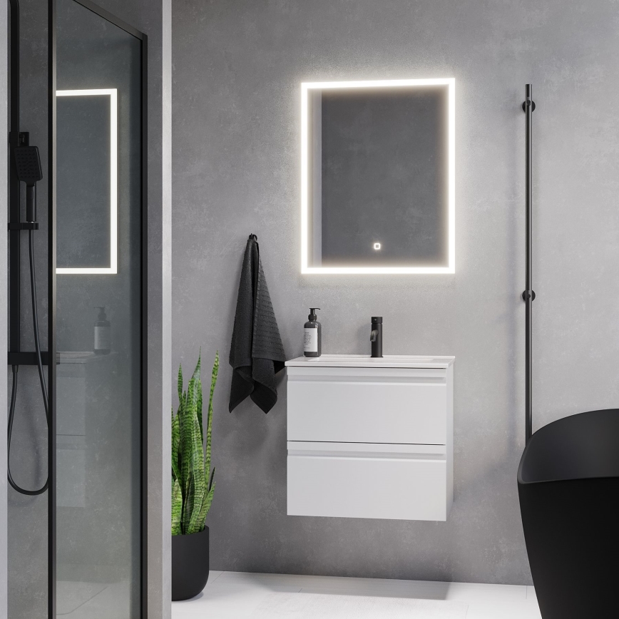 BATH DELUXE 01-060-07-58-00 - LED Vannitoapeegel taustvalgustusega FORNAES LED/14,3W/230V IP44