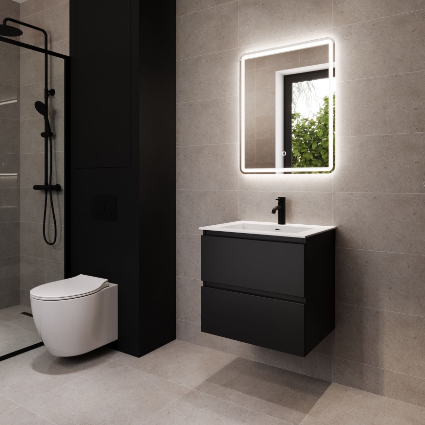 BATH DELUXE 01-060-51-58-00 - LED Vannituba peegel tagatulega TARS LED/24,8W/230V IP44