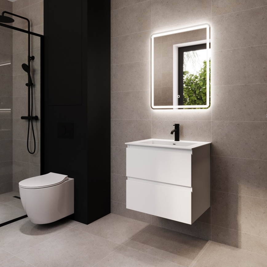 BATH DELUXE 01-060-51-58-00 - LED Vannituba peegel tagatulega TARS LED/24,8W/230V IP44