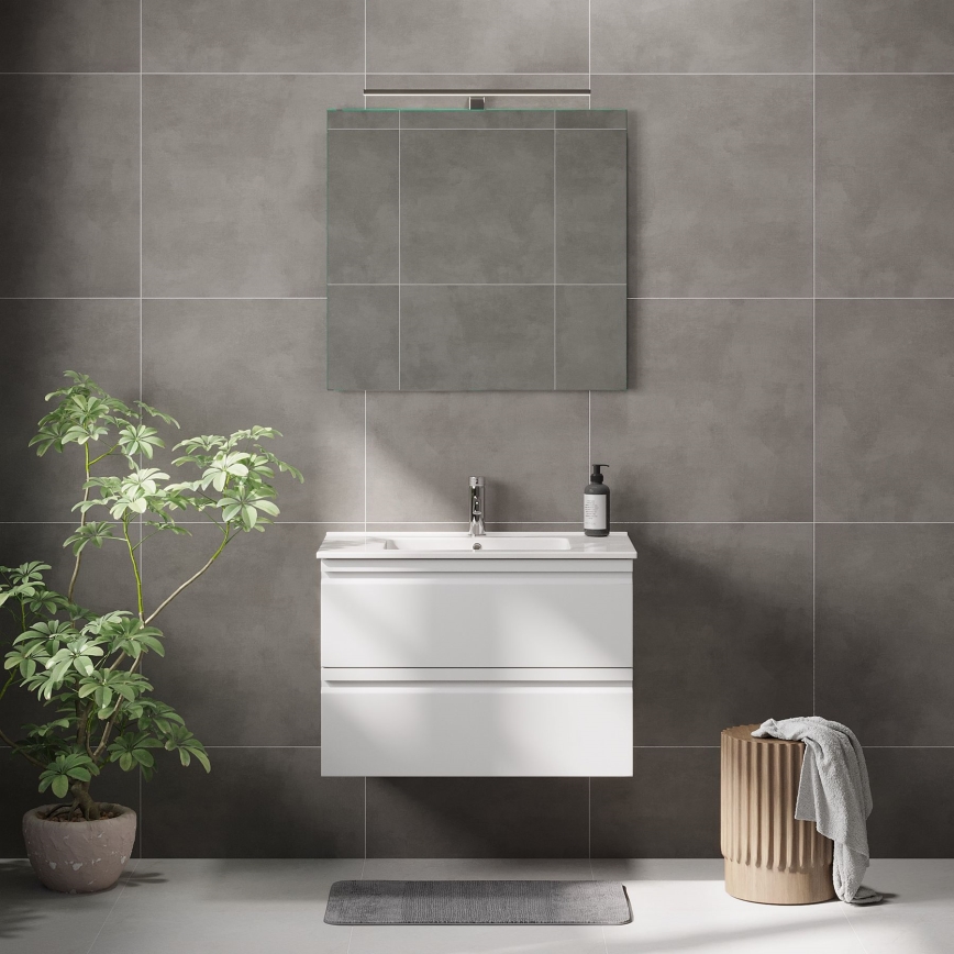BATH DELUXE 01-080-01-58-00 - Vannituba peegel NORDBORG 80x75 cm