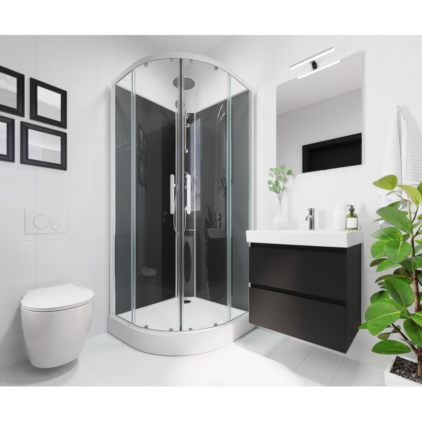 BATH DELUXE 01-080-01-58-00 - Vannituba peegel NORDBORG 80x75 cm