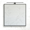 BATH DELUXE 01-080-05-02-00 - Vannituba peegel BORGSTED 80x80 cm must