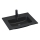 BATH DELUXE 06-060-27-02-00 - Alla paigaldatav valamu HYGE 61x46 cm keraamiline/must