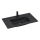 BATH DELUXE 06-080-27-02-00 - Sisseehitatav valamu HYGE 81x46 cm keraamika/must