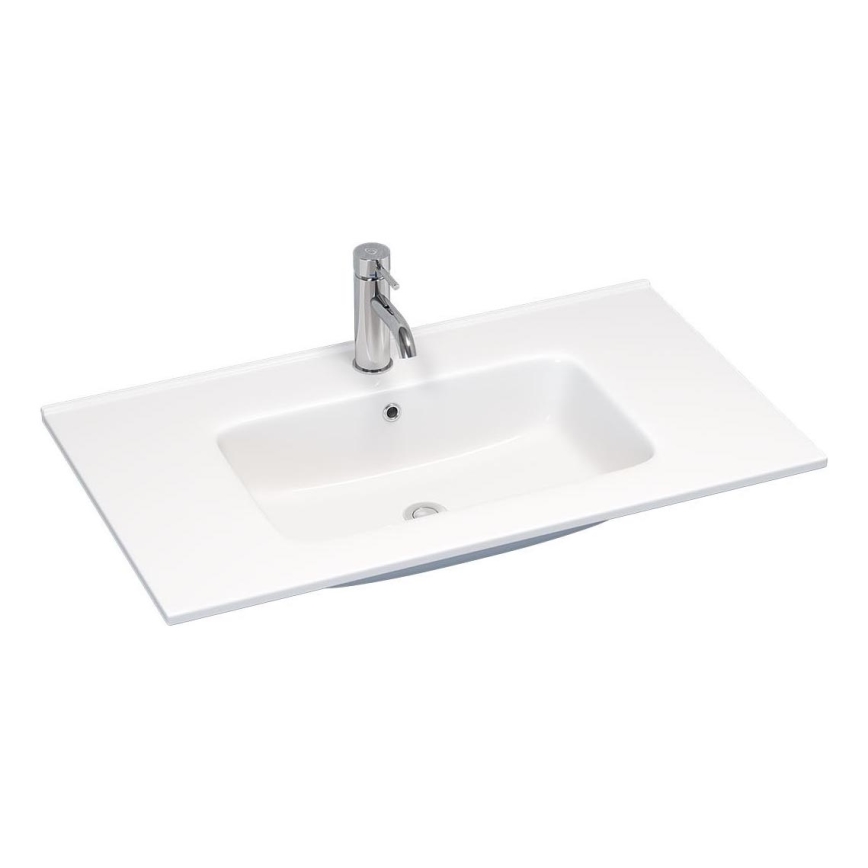 BATH DELUXE 06-080-27-11-00 - Süvistatav valamu HYGE 81x46 cm keraamika/valge