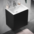 BATH DELUXE 09-050-63-02-01 - Kapp vannituppa koos kraanikausiga KENWOOD 51 cm matt must