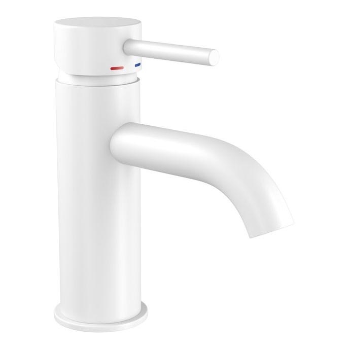 BATH DELUXE 28-005-01-01-04 - Valamu kraan DRAGOR 15,6 cm matt valge