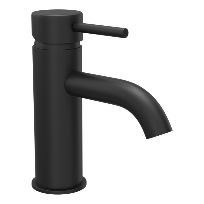 BATH DELUXE 28-005-01-02-04 - Valamu kraan DRAGOR 15,6 cm matt must